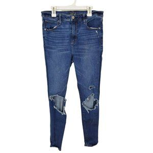 Abercrombie & Fitch Women's Skinny Jeans - Blue